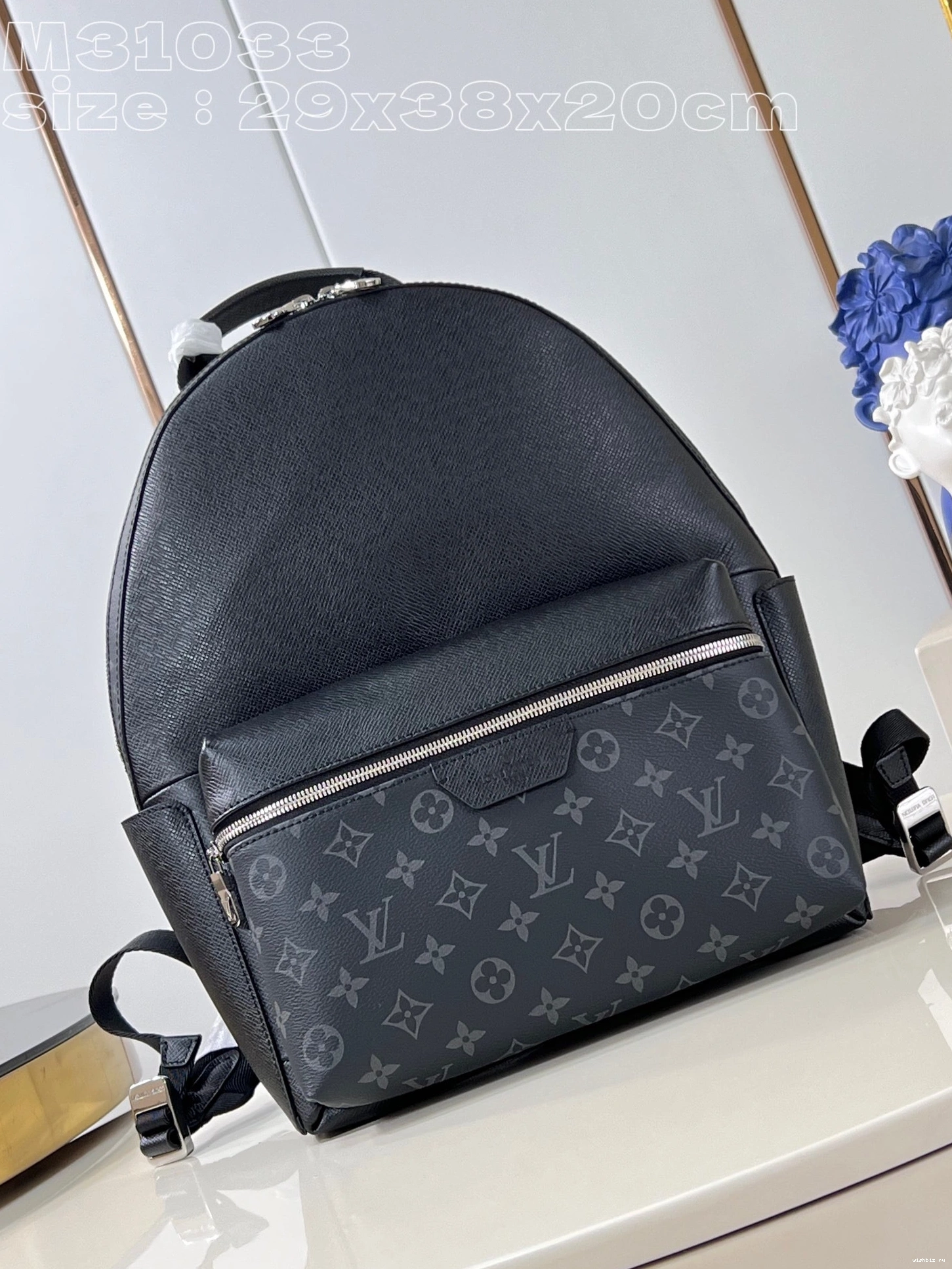 WIS 38 VUITTON 20cm Discovery x x Backpack LOUIS PM-29 0921